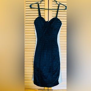 Kim K style corset-bodycon dress